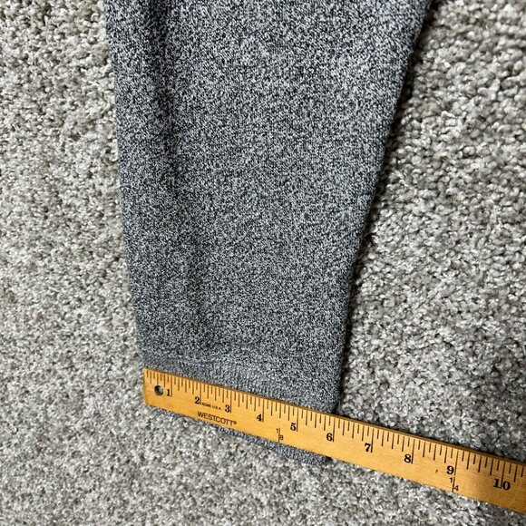 Roots Mens Sz M Heather Grey Jogger Pants With Zipper Pockets - Picture 8 of 9